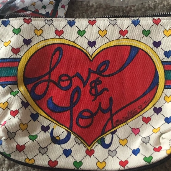 Brighton Bag Holiday Love and Joy Pouch - Picture 3 of 5